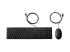 HP Desktop 320MK - Toetsenbord en muis set - Voorkant